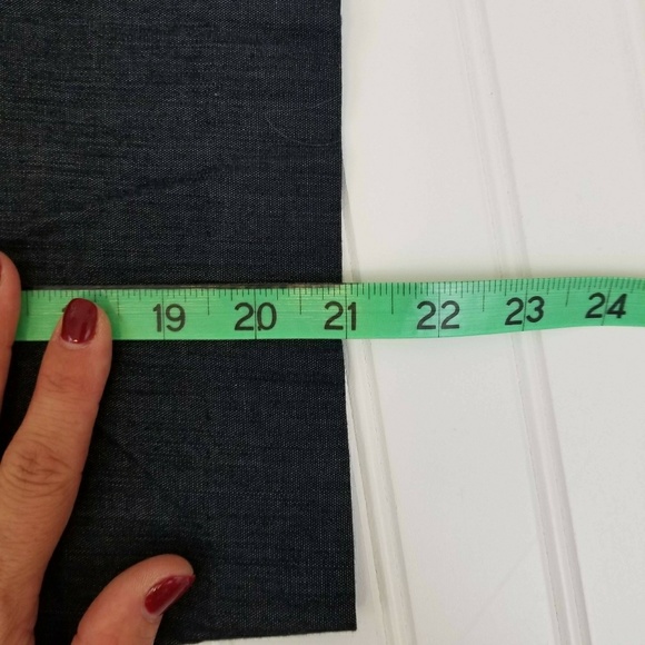 Loft lightweight denim straight skirt size 10 - Picture 3 of 6